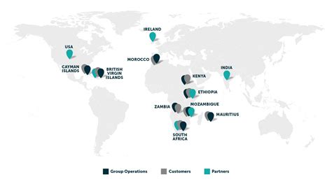 Where we operate .